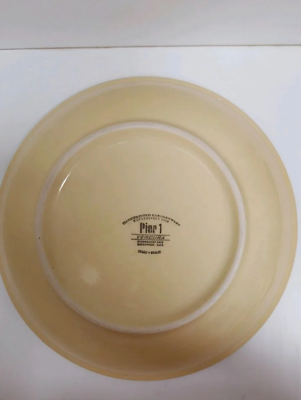 Pier 1 Verdura Hand Paintrd 12